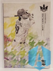 2022 Diamond Kings #175 Matt Vierling RC Philadelphia Phillies